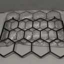 Countertop Wine Rack - 14 Bottle Freestanding Modern Gold Metal Small Wine Rack - Tabletop Wine Holder Stand for Cabinet, Pantry, Wine Bottle Storage (Black)