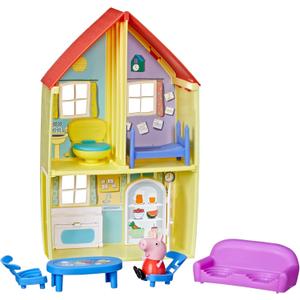 Peppa Pig Peppas Adventures Family House Playset, Includes Figure and 6 Fun Accessories, Preschool Toy for Ages 3 Up