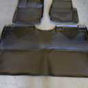 Husky Liners X-act Contour Floor Mats | Fits 2017-2024 Ford F-250/F-350/F-450 Crew Cab w/Underseat Storage | Front & 2nd Row, 3-pc Black - 53388