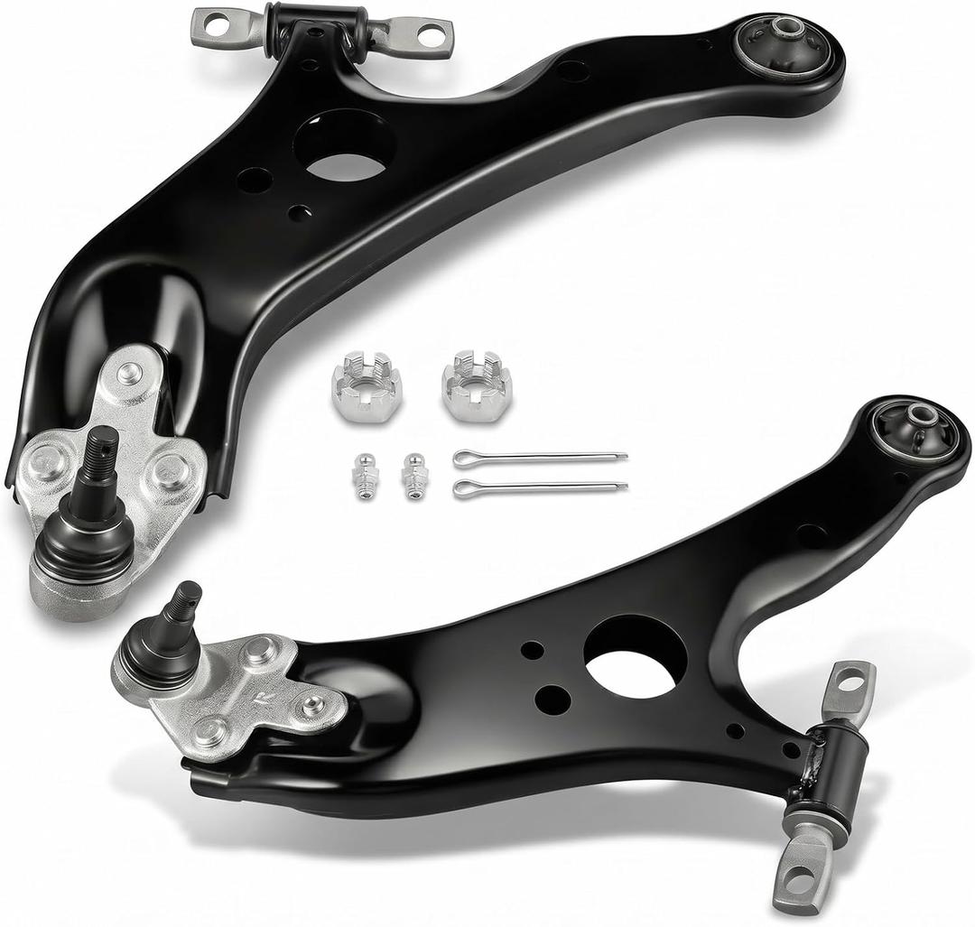 2Pcs Front Lower Control Arm Assembly Suspension Kit fit for 2011-2020 Toyota Sienna, K622035 K622036