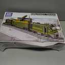 Military Train Building Kit, Compatible with Lego Militarys Army Train Building Block with Lights, Missiles, Trucks and Train Tracks, Gift for Military Lovers, Teens and Adults (1174 Pieces)