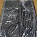 Under Bed Storage with Wheels, 2-Pack Underbed Storage Containers with Clear Lids, Under Bed Shoe Storage Organizer, Rolling Under the Bed Storage Bins for Clothes Shoes Blankets (Black)