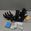 Halloween Decor Indoor, 4 Packs Creepy Reaching Hands with LED Candles, Life-Sized Gothic Wall Decor for Horror, Spooky Halloween Decorations for Home, Party, Goth & Dark Academia Style