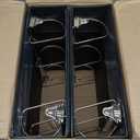 Cardinal Performer 3-Ring Binders, 3", Non-Locking Slant-D Rings, 725-Sheet Capacity, ClearVue Presentation, Non-Stick, PVC-Free, Black, 4-Pack (27601)