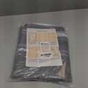 Dixutzi Pet Screen Door Thickened Cat Resistant Mesh Screen Door for Living Room, Bedroom, Kitchen, Patio, Dog Cat Scratch Proof Screen with Zipper Closure (Fits Door Size up to 36''x 82'', Gary) (Gray)