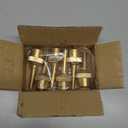 6pcs 1/2" DN15 Brass Fountain Nozzle Adjustable Direction Jet Water Spray Head for Landscaping Use