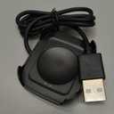 Demeras Smartwatch Charger, Stable Charging Wire Smartwatch Charger Holder Lightweight USB Cable Portable Folding for Smartwatch Accessory for 19 22