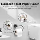 Formosa Design Hardware Classic 4-Piece Bathroom Accessories Set, 24-inch Towel Bar, Toilet Paper Holder, Towel Ring, and Robe Hook, Durable Zinc Alloy & Stainless Steel, (Oil Rubbed Bronze Finish)