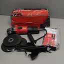 Angle Grinder, 7.5-Amp 4 1/2 inch Electric Grinder Power Tools 12000 RPM with Cutting and Grinding Wheels, Flap Disc and Auxiliary Handle for Cutting, Grinding, Polishing, M14 Thread