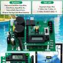 2025 New Upgraded GLX-PCB-RITE Main Circuit Board and GLX-PCB-DSP Display Board Fits Hayward Goldline Aqua Rite Saltwater Chlorinator, for Pool Chlorinators Replacement Hayward Aquarite Circuit Board
