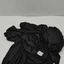 2 Black Table Covers, Oeko Tex Beho 064311 Testex, 60x24"