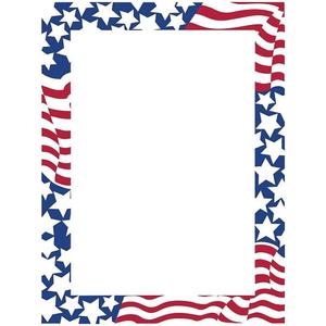 Great Papers! Stars & Stripes Letterhead, 80 Sheets/Pack (2014300)