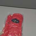 KEGOUU Oven Mitts and Pot Holders 6pcs Set, Kitchen Oven Glove High Heat Resistant 500 Degree Extra Long Oven Mitts and Potholder with Non-Slip Silicone Surface for Cooking (Red)