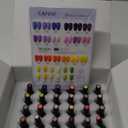 CANNI CC1 30Pcs 9ML Hema-free Gel Nail Polish Set, Black Pink Nude Red Blue Green Gel Polish Kit Color Soak Off LED Nail Gel Polish Set Nail Art Starter Manicure Salon DIY at Home