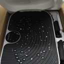 AXV Vibration Plate Exercise Machine Whole Body Workout Vibrate Fitness Platform Lymphatic Drainage Machine for Weight Loss Shaping Toning Wellness Home Gyms Workout