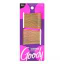 Goody SlideProof Bobby Pins - 50 Ct, Metallic Blonde, High Gloss Bobby Hair Pins for Styling, Lock In Style, Comfortable, Pain-Free Hair Accessories for Women & Men, All Hair Types