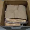 Kitchen Canisters for Countertop Set of 4 with Customizable Chalkboard Labels & Marker Pen - Big Iron Kitchen Canisters with Airtight Lids - Gray Canister Set - Flour and Sugar Containers Farmhouse