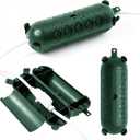 3 Pack Green Outdoor Extension Cord Cover Waterproof, Weather-Resistant Electric Cord Cover, Outdoor Plug and Holiday Lights Protector for Halloween, Christmas