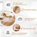ShowyLive Extra Thick Blanket for Sofa Recliner Bed, Warm 3 Layers Flannel Blanket for Winter Autumn, Plush Quilt, Breathable Velvet Comforter, Washable Throw Blanket 810gsm (Camel 150x200cm)