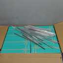 16 Pack Sublimation Tumblers Straight Skinny Tumbler Blanks Bulk 20oz for Heat Transfer, Individual Gift Boxed, Double Wall Insulated Tumbler with Shrink Wrap & Straws