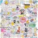 200Pcs Funny Work Stickers for Adults, Holographic Cool Waterproof Vinyl Fun Sarcastic Saying Humor Office Stickers for Work, Water Bottles, Laptop, Computer, Tumblers (office200)