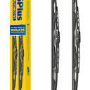 5 PLUS® 22" Wiper Blades 2 Pack Replacement for Ford F150 F250 F350 F450 F550 2023 2022 2021 2020 2019 2018 2017 2016 2015 2014 2013-2009-OEM Quality Premium All-Season Windshield Wiper Blades