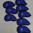 10Pcs/Pack New Meshy Golf Iron Covers Set Golf Club Head Cover Fit Most Irons