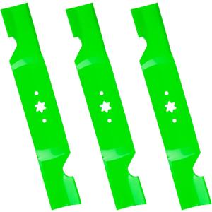 Lawn Mower Blades High Lift Blades with 54 inch Decks Fits for Cub Cadet 942-0679 742-0679 for Cub Cadet RZT-54 19A40002 19A70008, 3 PCS