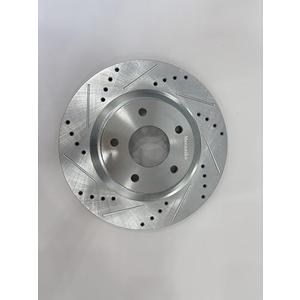 11.1" Pair Brake Rotor Front Compatible with 2006-2011 Honda Civic | Fit 2013-2021 Honda Civic, 1998-2017 Accord, 2006 2008-2011 Acura CSX Brakes Replacement, Drilled Slotted Rotors 31257 282mm