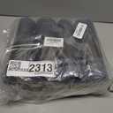 TURSTIN 8 Pack 8 Inch Plastic Furniture Legs with M8 T-Nuts Screws Tapered Sofa Couch and Chair Legs Replacement Furniture Legs for DIY Projects Sofas Coffee Tables Dressers Beds