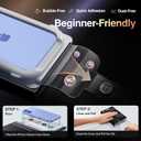 SMARTDEVIL 2 Pack Privacy Screen Protector for iPhone 16, [Anti-Spy] [Military-Grade Shatterproof] [9H Hardness] Tempered Glass, [Easy Installation] Bubble-Free & Case-Friendly, Dust-Free Box