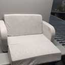 3-in-1 Extra Wide Convertible Kids Couch, Flip Open Toddler Couch to Lounger, Comfy Toddler Chair, Machine-Washable Kids Sofa for Girls, Kid Sofa Bed for Fun Playtime or Comfy Lounging, beige