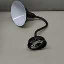 8 Inch Gooseneck Barn Sign Lights Outdoor, Black and White Angle Shade Outdoor Sign Lighting Fixture, Vintage Antique Farmhouse Style for Store Restaurant Porch Garage (8" Diameter, 1 PC)