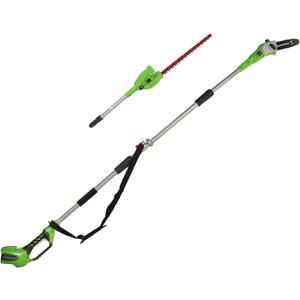 Greenworks 40V 8" Polesaw + Pole Hedge, Tool Only (Gen 1)