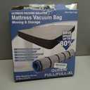 Queen/Full/Full-XL Foam Mattress Vacuum Bag for Moving, Vacuum Seal Mattress Bag with Straps