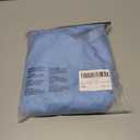 SOLY HUX Women's Summer Sleeveless Scoop Neck Ruffle Flowy Short Dress Going Out Outfits (Blue, L)