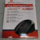 Redragon M991 Wireless Gaming Mouse, 26000 DPI 3-Mode Gamer Mice w/Rapid Fire Key, 9 Macro Buttons, Powerful Capacity and RGB Backlight for PC/Mac/Laptop, Black