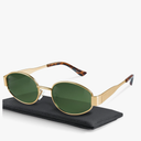 livho 2025 Trendy Oval Sunglasses - Stylish Polarized Shades for Everyday - Retro Metal Frames
200+ bought in past month