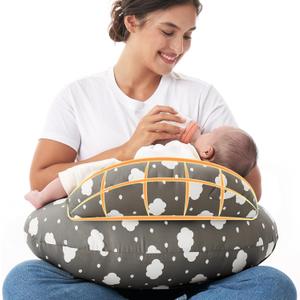 Momcozy Original Nursing Pillow for Breastfeeding - Innovative Safety Guard, Plus Size