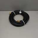 Garden Hose,5/8" ID x 25 ft,Black