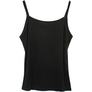 Forever Angel Women's Basic Solid 100% Silk Camisole Cami Tank Top, M