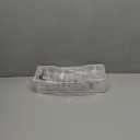 Under Desk Cable Management Tray White, Cinati Wire Organizers No Drill, Cable Tray with Clamp for Wire Management, Cord Organization Box for Office, Home - No Damage to Desk (13.4"-1 Pack)