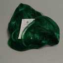 Tseses Green Long Curly Wave Wig for Women Middle Part Curly Wig Natural Looking Synthetic Fibre Hair Wig for Halloween Party Cosplay Use