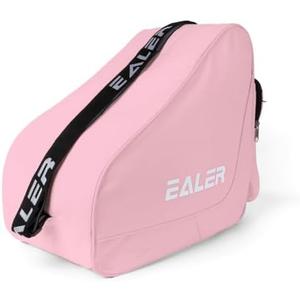 EALER Heavy-Duty Waterproof Skate Bag with Adjustable Shoulder Strap – Fits Ice Hockey, Inline, Roller & Quad Skates,Kids & Adults
