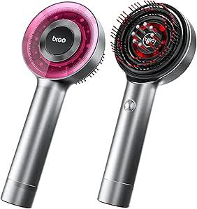 Breo Scalp3 Scalp Massaging Brush, Shiatsu Hair Scalp Massager with IPX7 Waterproof, Cordless Electric Massager for Scalp & Hair, Portable Massager for Head, Deep Massage at Home for Muscle Relax