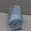 BEDELITE Fleece Throw Blanket for Couch & Bed - 3D Jacquard Decorative Teal Blanket, Super Soft and Cozy Warm Fuzzy Blanket All Seasons Suitable, 50x60Inches