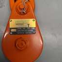 Snatch Block with Hook, 2 Ton WLL,Suitable for 3/8" Wire Ropes, Snatch Block Pulley for Rollback Wrecker, Car Hauler, Tow Truck Accessories, Winch Accessories