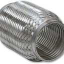 Vibrant Performance Vibrant 60804 2.5" x 4" Long Flexible Stainless Steel Coupler