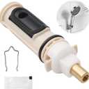 1222 Cartridge Kit Compatible with Moen Tub Shower Replacement Cartridge for Moen Posi Temp One-Handle Faucets, Durable Brass and Plastic Easy Installation