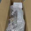 bUCLA 150PCS Green Plastic Plates - Sage Green with Gold Rim Disposable - Include 25 (Dinner & Dessert) Plates, 25 Knives, 25 Forks, 25 Spoons and 25 Cups for Party, Birthday & Spring